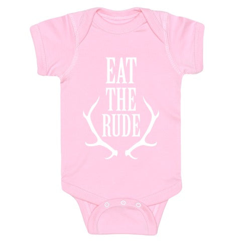 Eat The Rude Baby One Piece